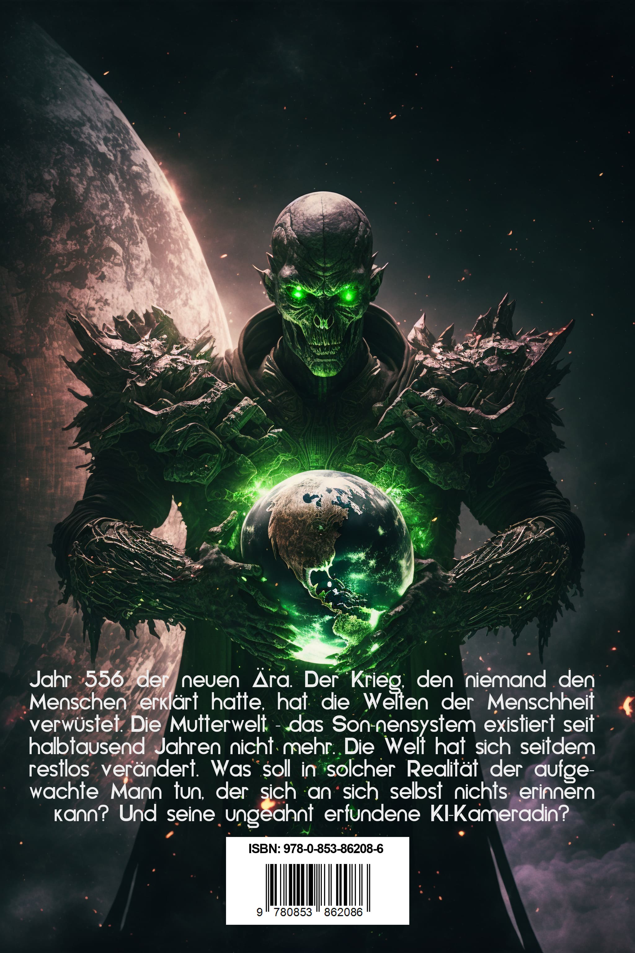 Seele der KI — Buchrückseite
